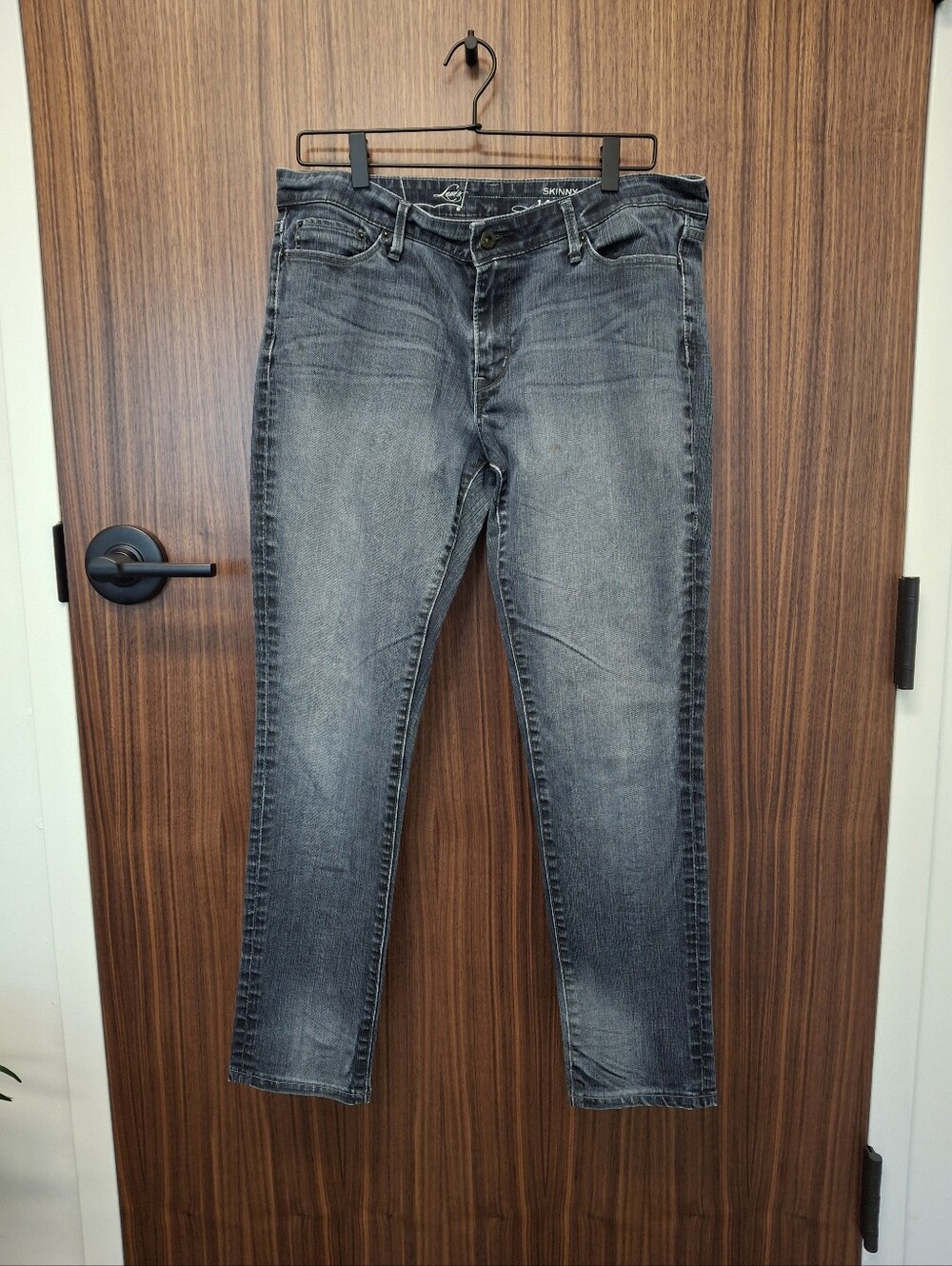 LEVI'S Skinny Denim Jeans SZ 14/32